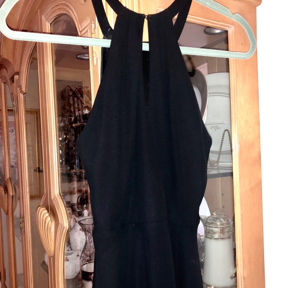 Express Chiffon Little Black Dress - Picture 4 of 5